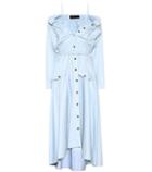 Diane Von Furstenberg Cotton-blend Off-the-shoulder Dress