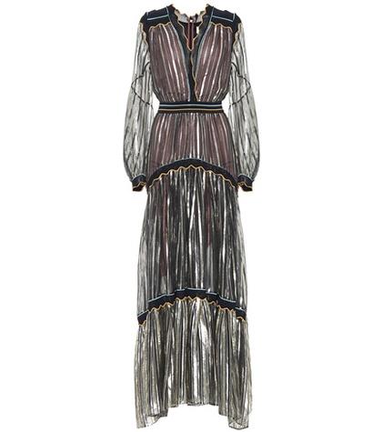 Vetements Chiffon Silk-blend Gown