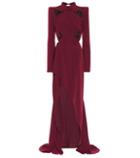 Mugler Embellished Crêpe Gown