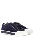 Balenciaga Lace-up Sneaker With Raffia Sole