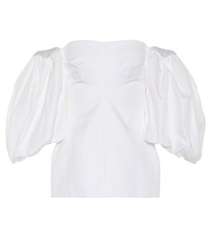 Ellery Cotton Off-shoulder Top
