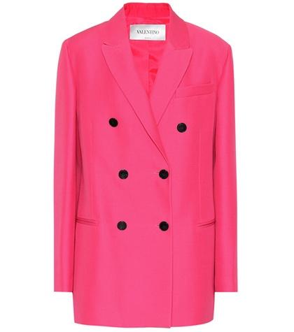 Valentino Silk And Wool Jacket