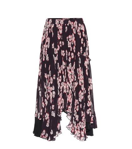 Isabel Marant Wilny Pleated Crêpe Skirt