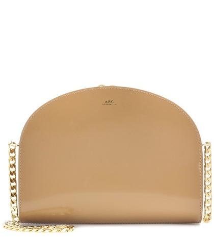 A.p.c. Luna Leather Shoulder Bag