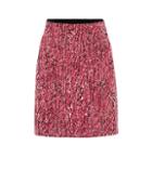 Ganni Sequined Tweed Skirt
