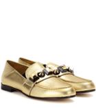 See By Chlo Embellished Leather Loafers