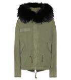 Mr & Mrs Italy Cotton Parka With Fur Finish