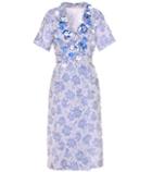 Moncler Embellished Jacquard Dress