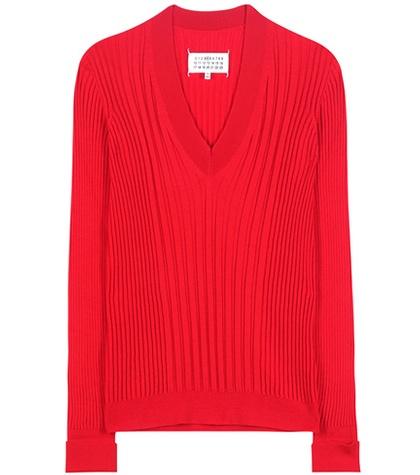 Maison Margiela Knitted Wool Sweater