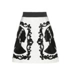 Dolce & Gabbana Embellished Jacquard Skirt