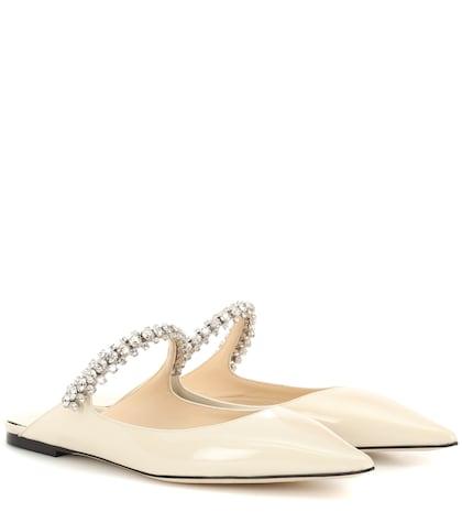 Jimmy Choo Bing Patent Leather Mules