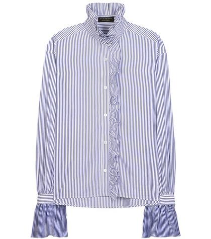 Ellery Ruffled Cotton Shirt