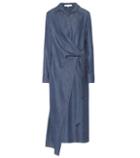 Tibi Chambray Shirt Dress