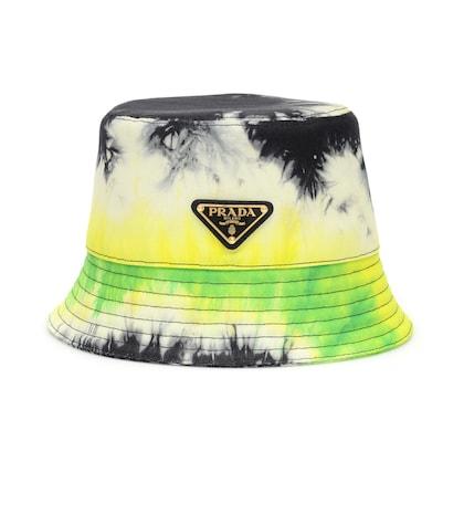 Balenciaga Tie-dye Cotton Twill Bucket Hat