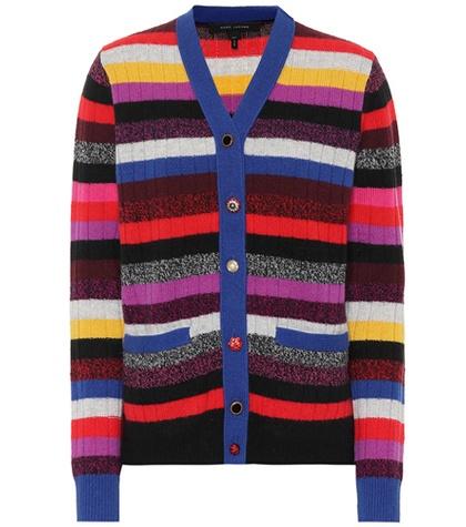 Rupert Sanderson Striped Cashmere Cardigan