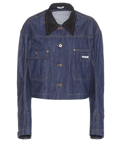 Miu Miu Mue Denim Jacket