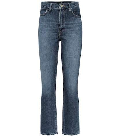 J Brand Jules High-rise Straight Jeans