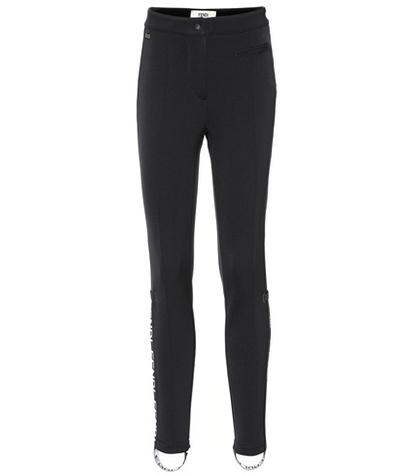 Fendi Logo Stirrup Skinny Pants