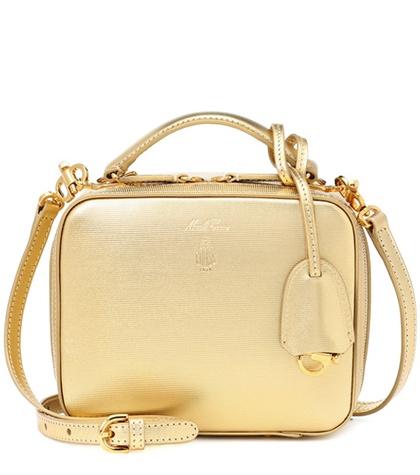 Mark Cross Baby Laura Leather Shoulder Bag