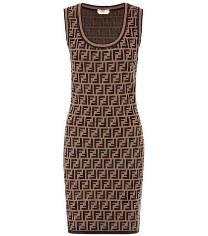 Fendi Stretch-knit Minidress