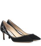 Dolce & Gabbana Romy 60 Embellished Suede Pumps