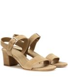 Loro Piana Loa Suede Sandals