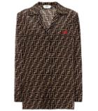 Fendi Silk Crêpe De Chine Shirt