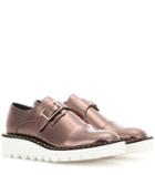 Stella Mccartney Odette Metallic Monk Shoes