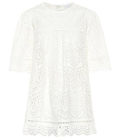 Zimmermann Bayou Embroidered Cotton Top