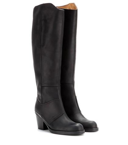 Victoria Beckham Pistol Leather Boots