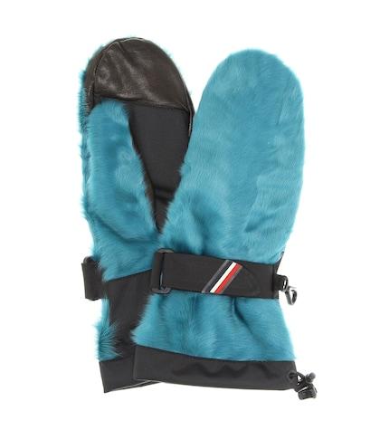 Roger Vivier Shearling Leather Gloves