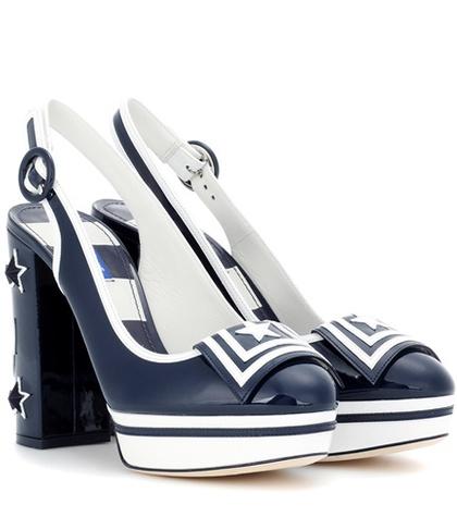 Dolce & Gabbana Vally Patent Leather Pumps
