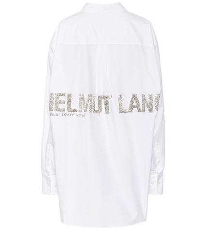 Isabel Marant Logo Embellished Cotton Shirt