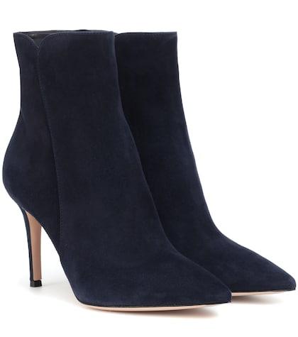 Stuart Weitzman Levy 85 Suede Ankle Boots