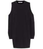Chlo Open-shoulder Cotton Sweater Dress