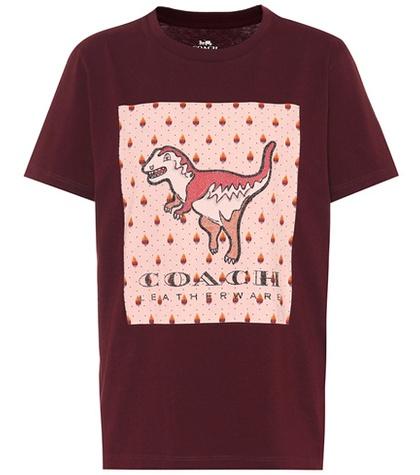 Coach Rexy Printed Cotton T-shirt