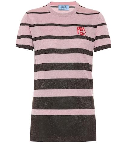 Prada Logo Wool-blend Top