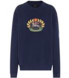 Burberry Embroidered Jersey Sweatshirt