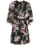 Fendi Floral-printed Silk Dress