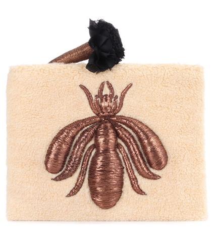 Emilio Pucci Ragno Faux-fur Clutch