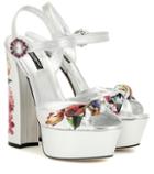 Jimmy Choo Keira Leather Plateau Pumps