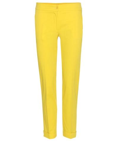 Aquazzura Cigarette Cropped Cotton Chino