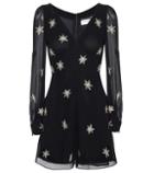Saint Laurent Beaded Silk Dress