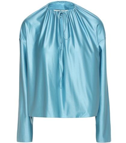 Balenciaga Satin Blouse