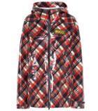 Loewe Plaid Rain Jacket