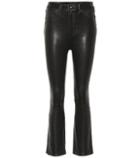 Rag & Bone Hana Wide-leg Leather Jeans