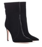 Gianvito Rossi Exclusive To Mytheresa.com – Melanie Velvet Ankle Boots