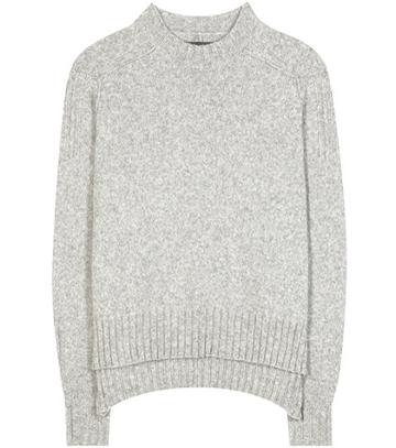 Balenciaga Finn Wool And Camel-blend Sweater