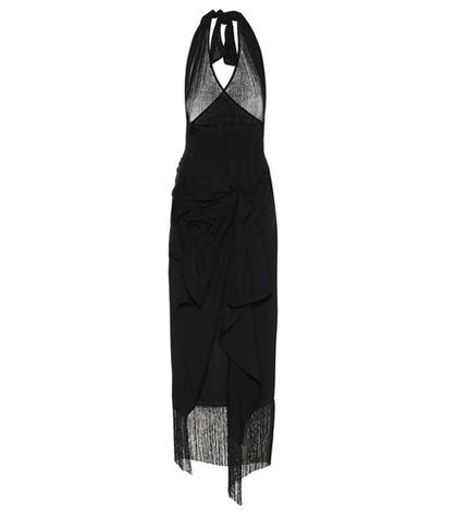 Jacquemus La Robe Drapeado Knitted Dress