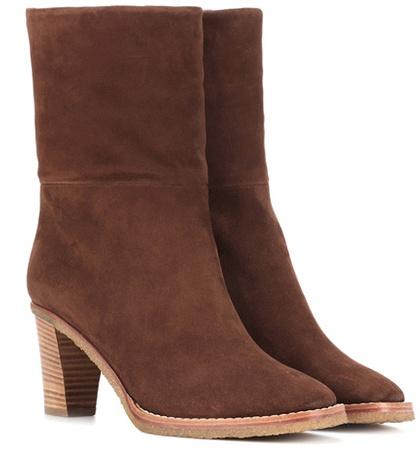 Gabriela Hearst Helen Suede Ankle Boots